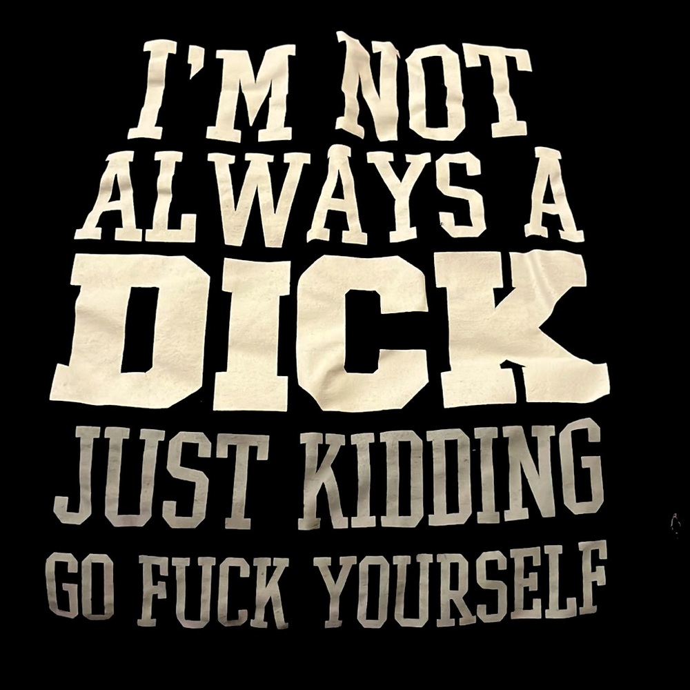 Bought from spencers size extra large warn about six times